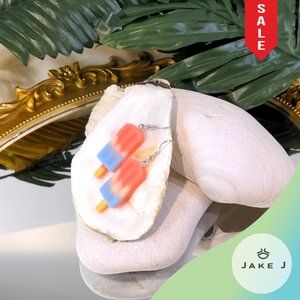 🍑Hot Trendy Cute Summer Popscicle Fish Hook Pendant Earrings